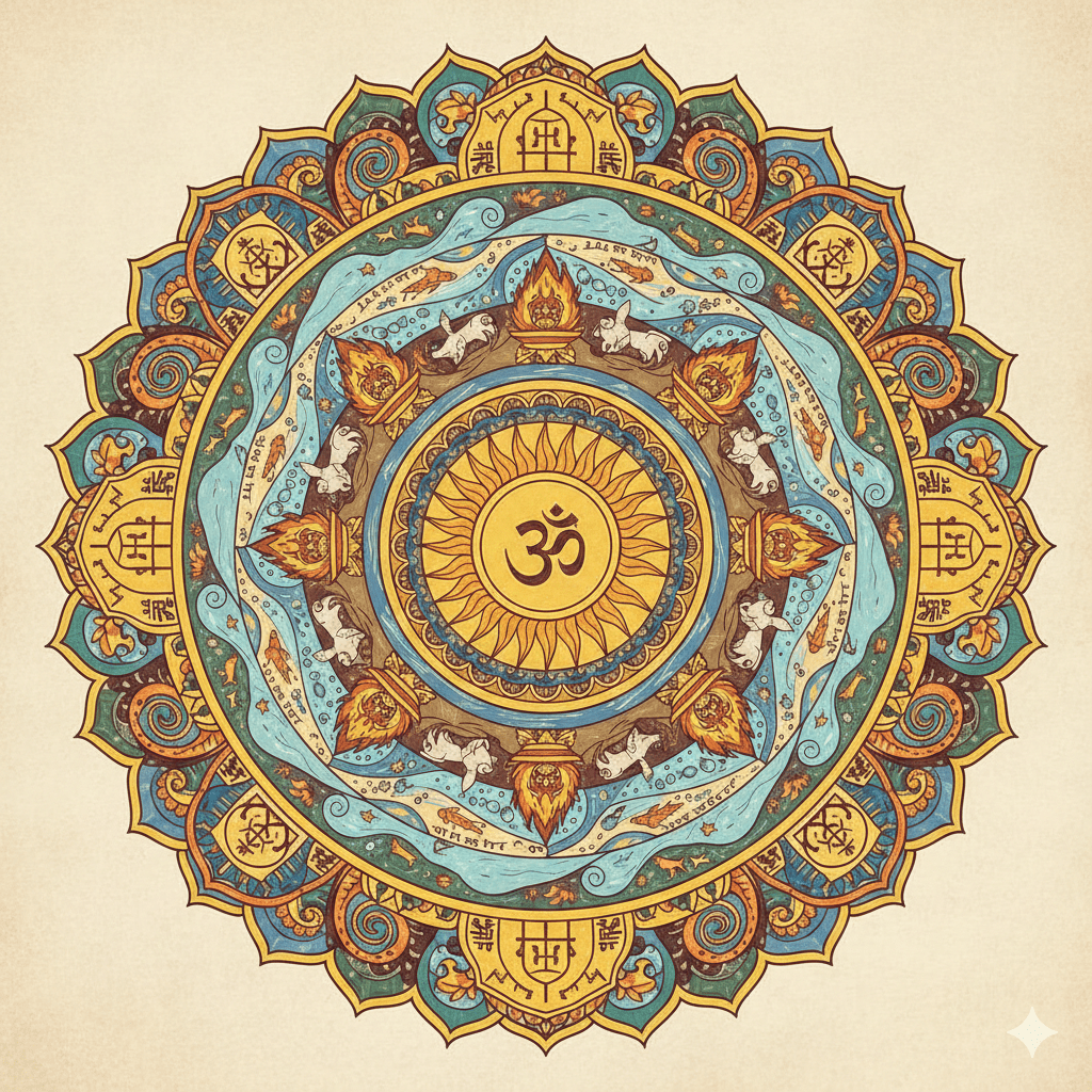 How many Mandalas are ther in the Rigveda