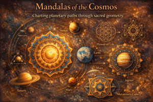 Mandalas of the Cosmos Charting planetary paths through sacred geometr