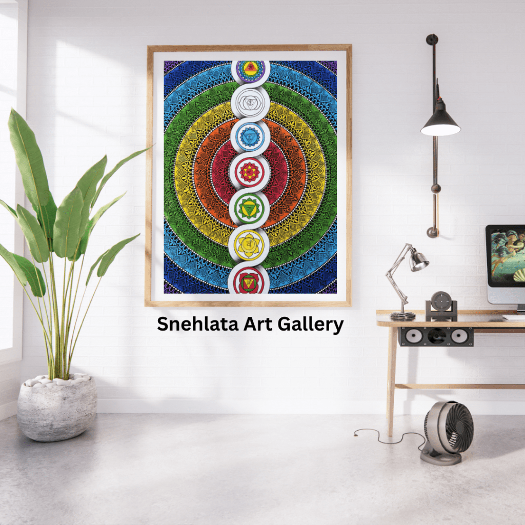 7 Chakras Mandala