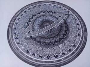 Saturn Mandala
