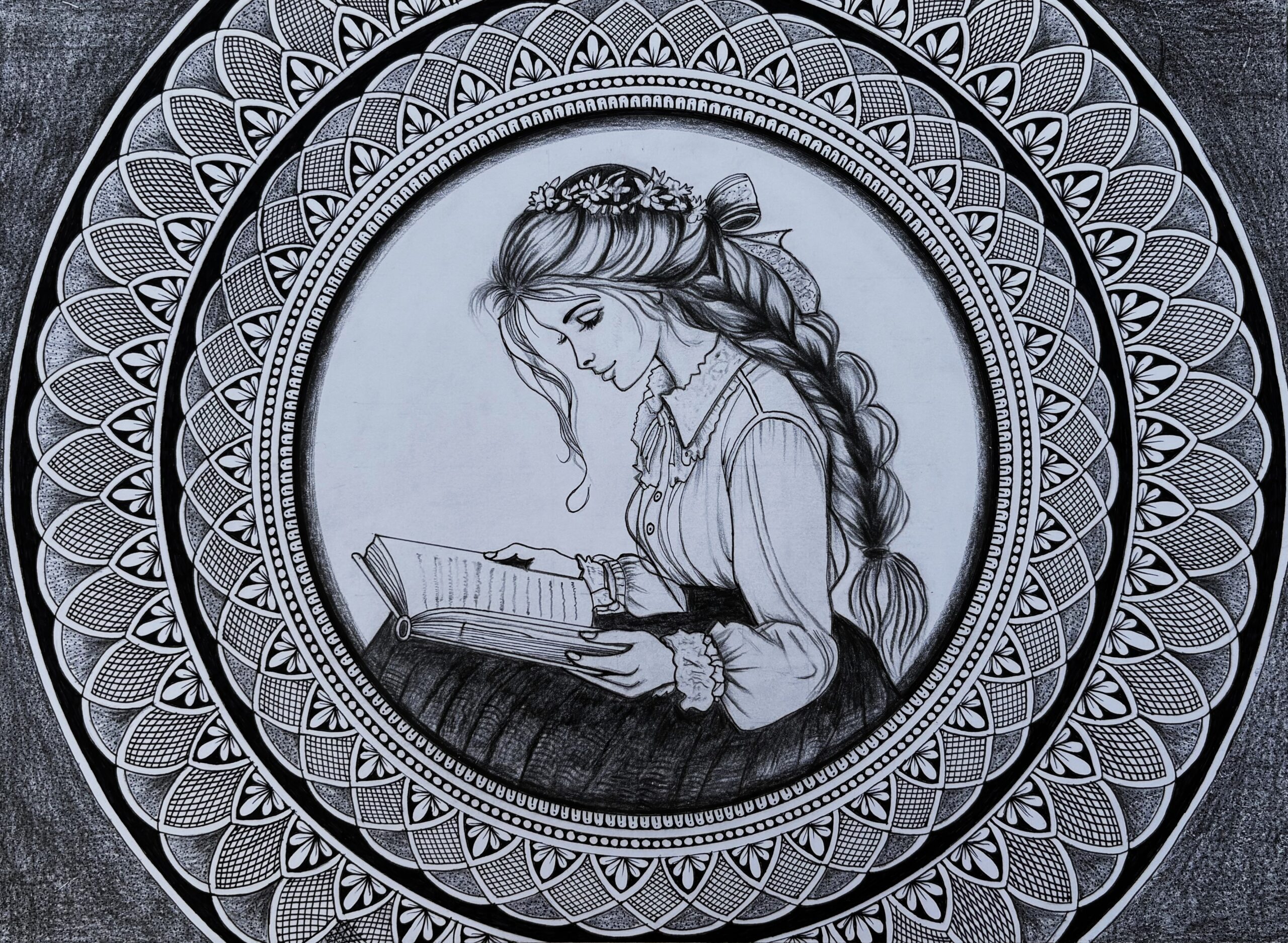 Silent Reader Mandala