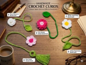 Handmade Crochet Bookmarks