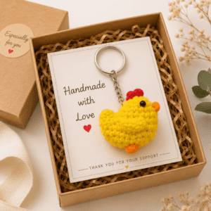 Chick Keychain