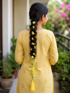 Crochet Yellow Flower Paranda
