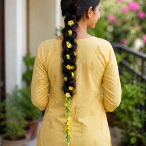 Crochet Yellow Flower Paranda