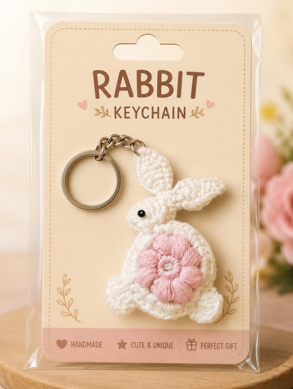 Rabbit Keychain