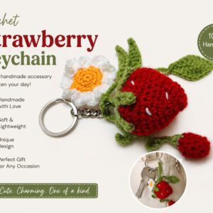 Strawberry Keychain (2)