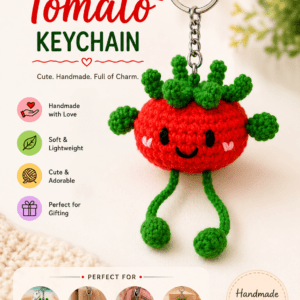 Tomato Keychain