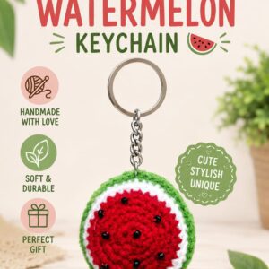 Watermelon Keychain