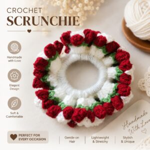 Rosebud Scrunchie